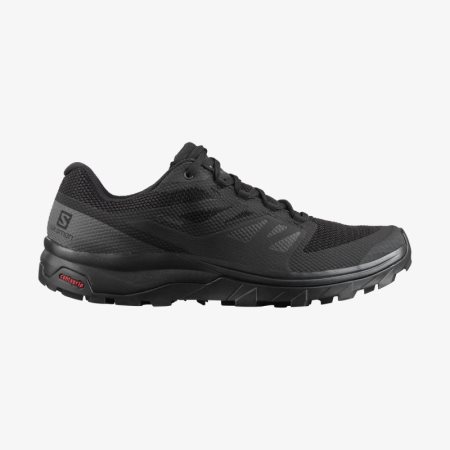 Salomon OUTLINE GORE-TEX Erkek Yürüyüş Ayakkabısı Siyah TR N9K9
